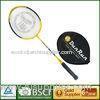 1 / 2 cover Graphite Alloy Badminton Rackets for sporting , aluminum badminton rackets
