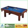 Billiards 18mm MDF Table soccer game table with 2 pcs plastic wheels 24mm MDF Court