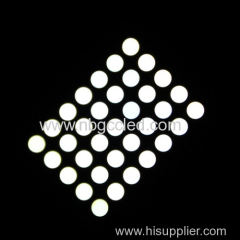 5x7 white led dot matrix display