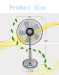 16 inch stand fan pedestal fan with fashionable style exported to Korea