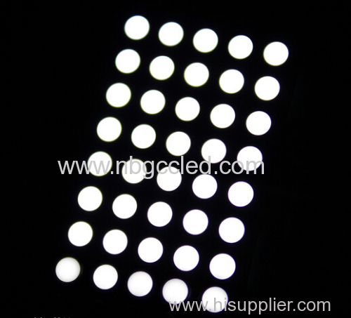 5x8 white led dot matrix display with 10mm Dot