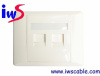 86 type wall plates 2 port