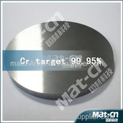 DC sputtering Cr target99.99%- Chromium target--sputtering target