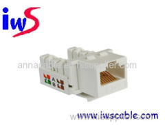 cat5e utp keystone jack