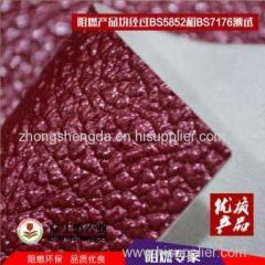 PVC big litchi pattern leather in china