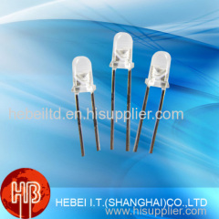 3mm Green Led Electric Light Emitting Bulk Round Diodes