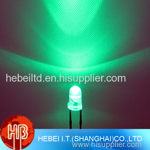 3mm Green Led Electric Light Emitting Bulk Round Diodes