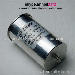 ac capacitor CBB65 100UF 450VAC factory manufacturer high quality metalized polypropylene film ac motor run capacitor