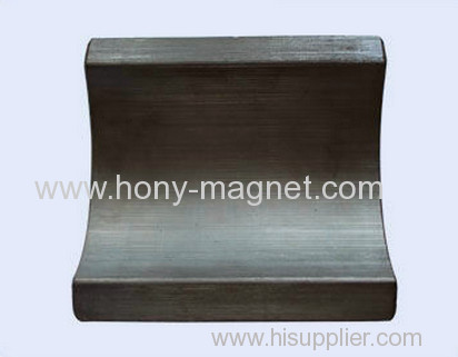 hard sintered barium ferrite magnet arc for sell