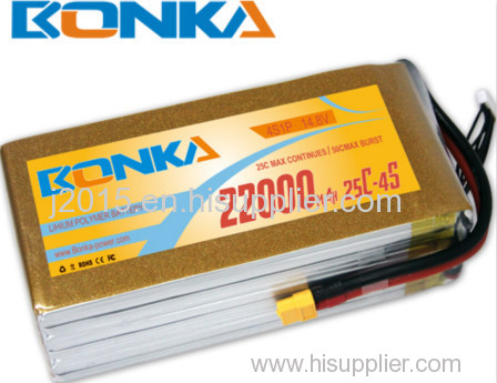 bonka RC multicopter lipo battery