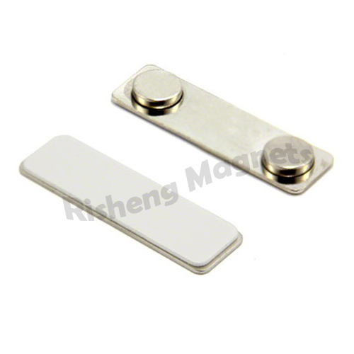 45 x 13 mm 2 pcs metal bar Neodymium Magnets magnetic badge magnetic name badges magnetic badge holder