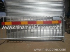 1100x2400mm galvanized or powder coated road pedestrian barrier