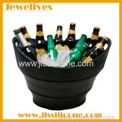 New product ideas silicone collapsible ice bucket