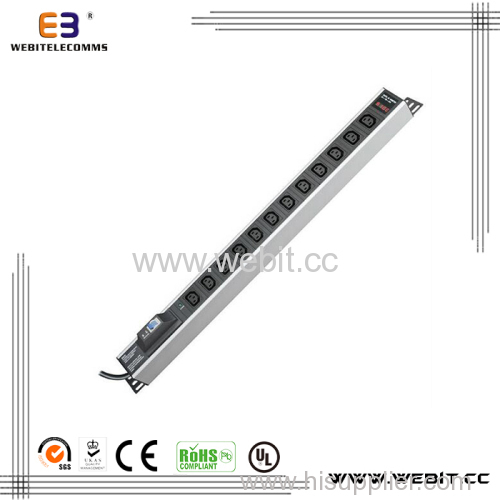 12way vertical IEC series PDU outlet