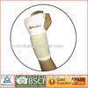 White Sport Support Neoprene Cotton Wrist palm support wrap Orthotics Lace up Thumb