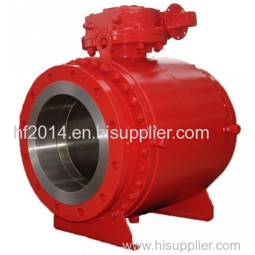 3pcs Trunnion Ball Valve