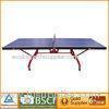 Indoor double folding Table Tennis Table Office size , 4" wheels with brake