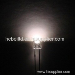 4.8mm Straw White Superbright LED