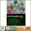 Glow customized plastic table tennis balls with celluloid seam or seamless