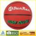 Rubber Laminated leather Basketball 7# for training with 8 panels