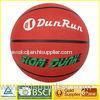 Rubber Laminated leather Basketball 7# for training with 8 panels
