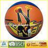 Colorful Laminated official size Basketball 7# For competition / match