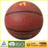 7# PVC brown heat Laminated synthetic leather Basketball official ball