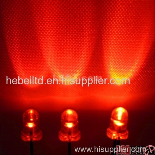 5mm Superbright Red Chip Very Long Life LED Lighting