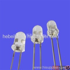 5mm Yellow Superbright Round LED with Clear Lens