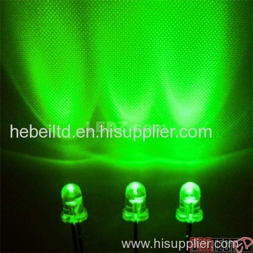 5mm Superbright Pure Green LED Diodes