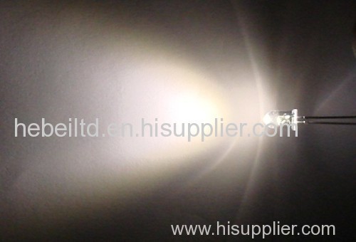 Light Emitting Diode Warm White Through Hole 5mm LED