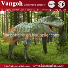 walk with dinosaur model