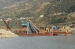 China bucket type gold dredging boat