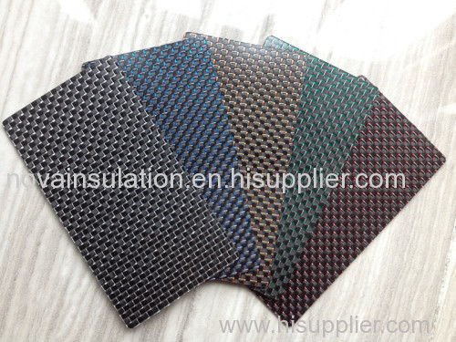 Colored Carbon Fiber Plate