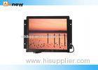 800X600 DVI VGA Rack Mount LCD Monitor , 12.1" 16.2M Color TFT LCD Display