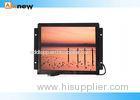 800X600 DVI VGA Rack Mount LCD Monitor , 12.1" 16.2M Color TFT LCD Display