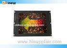 VGA HDMI AV Wall Mount Industrial Touch Screen Monitor 8'' For Advertising Player