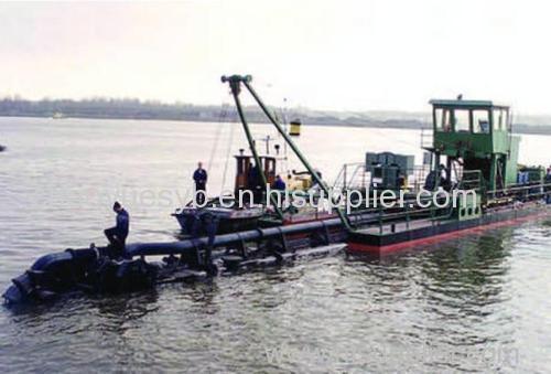 550m3/h cutter suction sand dredger