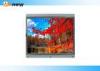 15 inch VGA / DVI-D LCD Industrial Touch Screen Monitor For ATM Financial