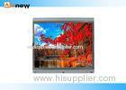 15 inch VGA / DVI-D LCD Industrial Touch Screen Monitor For ATM Financial