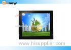 Slim Advertising IR TFT Industrial Touch Screen Monitor 12.1" With Front IP65 Bezel