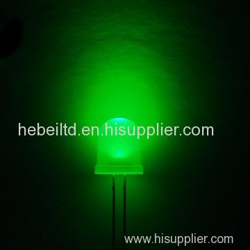 10mm X-Types LEDs Green Diffused Lens LED