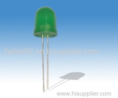 10mm Green Diffused Lens LED Diode