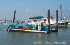 jet suction gold and diamond dredging boat