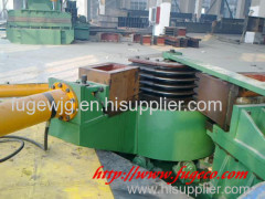 Corner bending machine for rectangular bellow