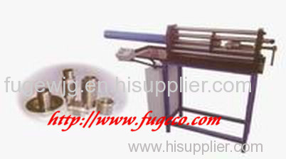 Spring bellow forming machine