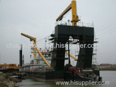 18" hydraulic cutter suction dredging vessel