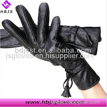 Women fashion leather gloves