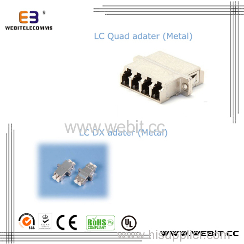 LC Duplex / QUAD ADAPTER METAL BODY