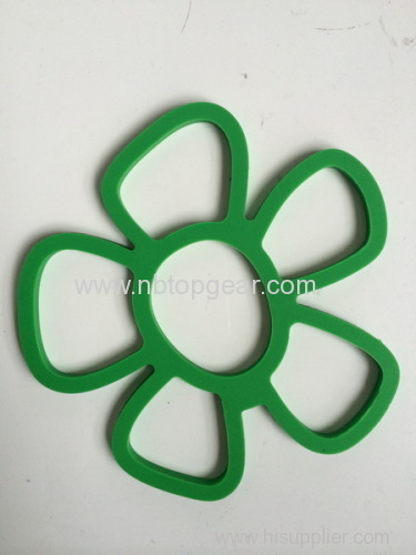 Rubber silicone heat resistant coaster